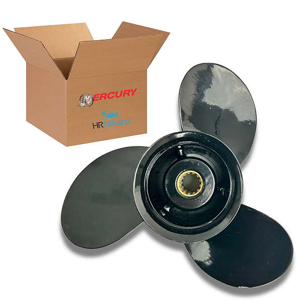 Hélice para Motor de Popa Mercury 40hp Super 2t 10 1/4 X 14 - HR Náutica