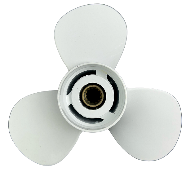 Hélice para Motor de Popa Yamaha 40 50 60 2t 40 60 Hp 4t 11 X 1/8 X 13 - HR Náutica