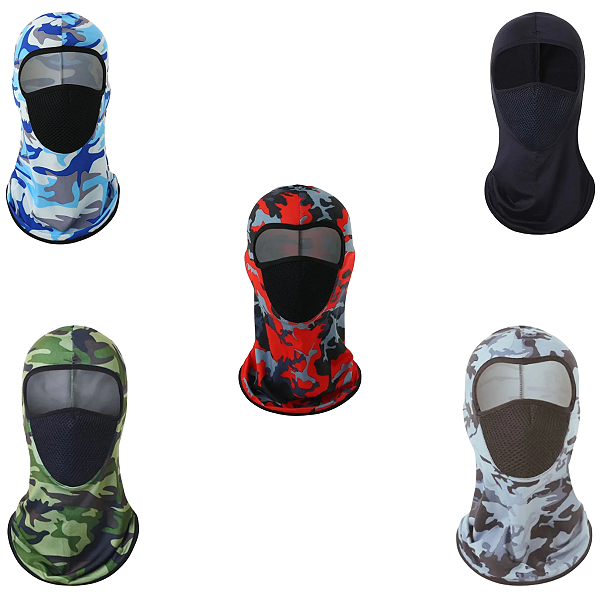 Bandana Mascara De Pesca Balaclava Respirador Proteção Uv50+