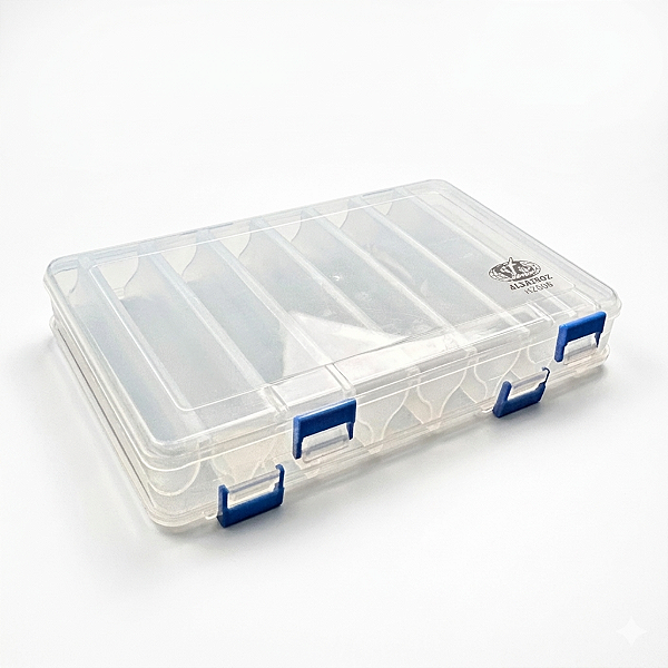 Estojo Isca Artificial Hz008 Bilateral 14 Divisórias albatroz fishing