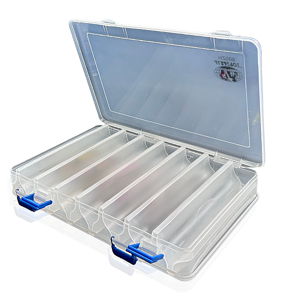 Estojo Isca Artificial Hz008 Bilateral 14 Divisórias albatroz fishing