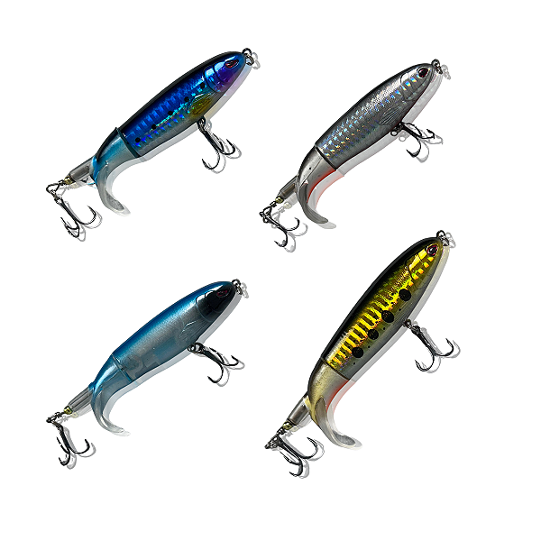 Isca Artificial Whopper Popper Plopper C/ Helice Sortidas