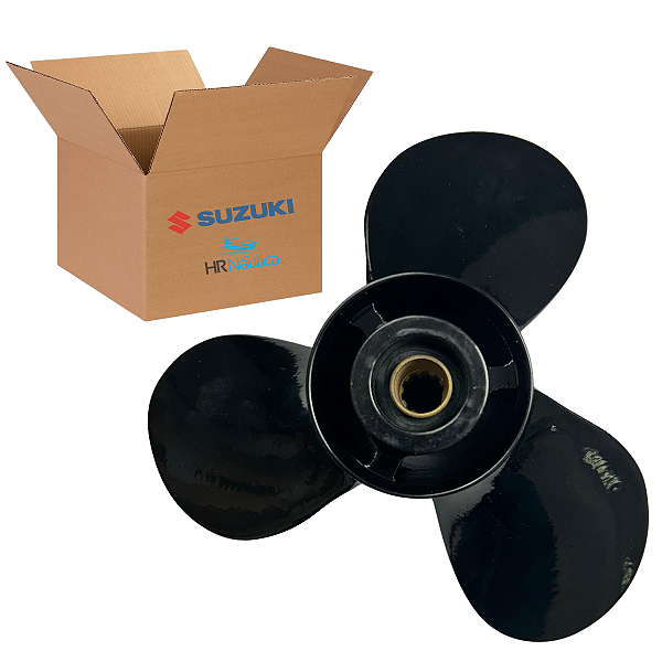 Hélice Motor de Popa Suzuki 25hp 10 1/4 X 13 STD - HR Náutica