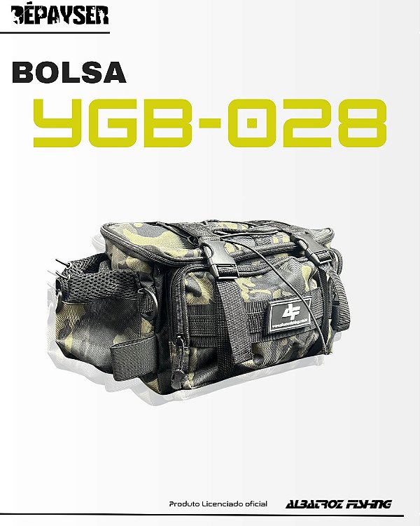 Bolsa Pochete De Pesca Camuflada Albatroz - Lyb-028