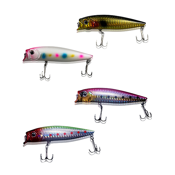 Kit 5 Isca Brava Importada Anti Enrosco Traíra Tucunaré Dépayser