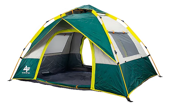 Barraca Automatica Af-20 2/3 Pessoas - Verde/branco/amarelo