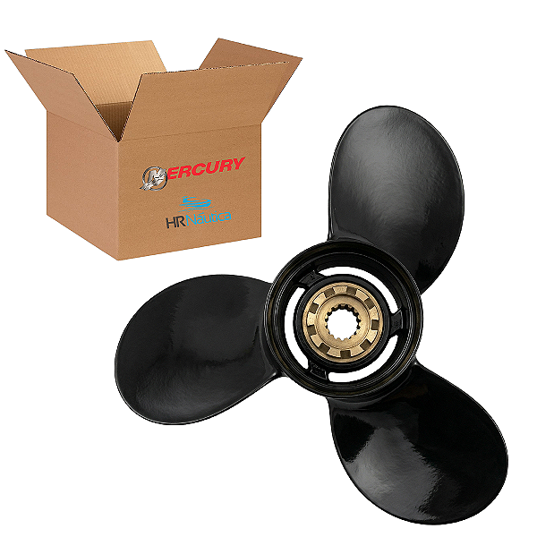 Hélice Motor De Popa Mercury 125hp 13 3/4 X 15 - HR Náutica