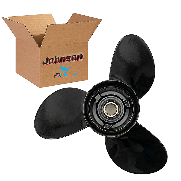 Hélice Motor De Popa Johnson 35hp 10 X 13 STD - HR Náutica