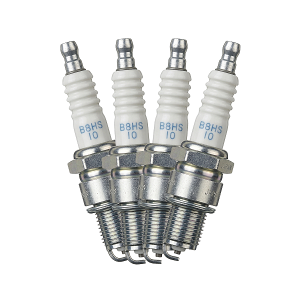 Jogo De 4 Velas de Ignição BR8HS-10 Motor Popa Mercury 50hp 2 Tempos