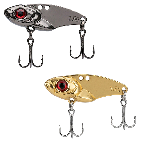 Isca Artificial Ferrinho 3,5cm 2 Ganchos 3,5g Prata ou Dourada- Dépayser