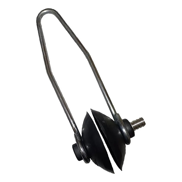 Lava Motor De Popa Universal Orelhão Preto p/ Motores Náuticos HR Náutica