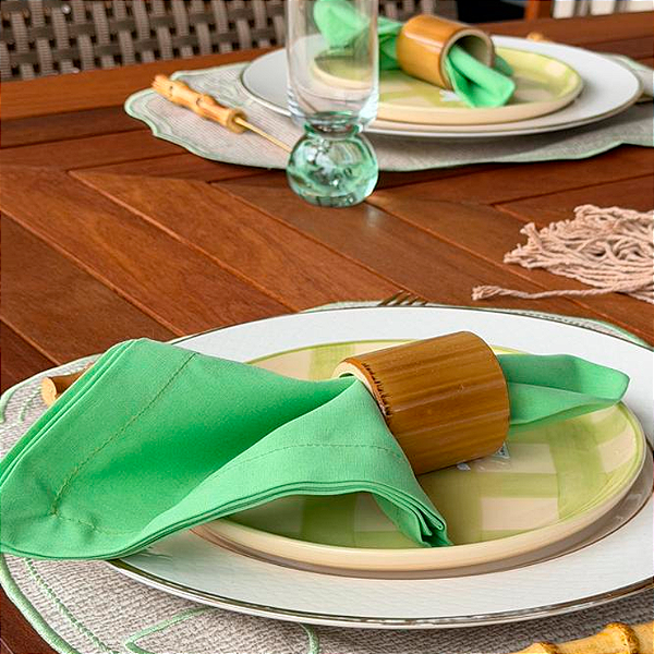 Porta Guardanapo de Bamboo