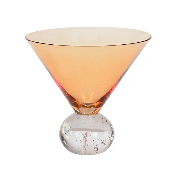 Taça Sobremesa Bubbles Âmbar - 280 ml