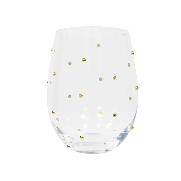 Copo Dots Transparente - 550 ml