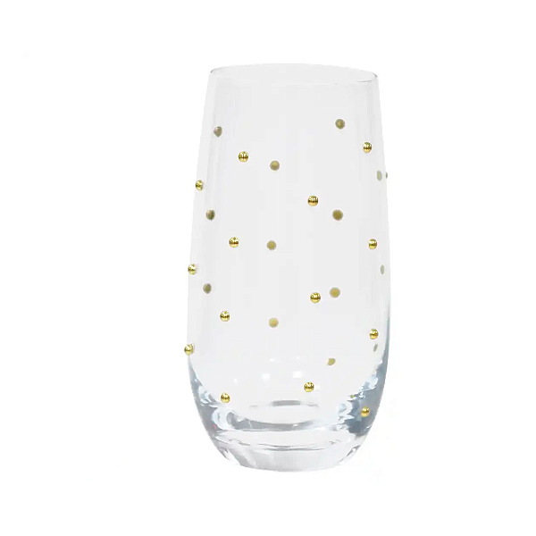 Copo Dots Transparente - 530 ml