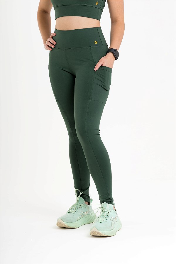 Legging Fitness Feminina com Bolso SUF
