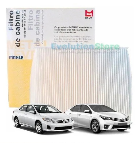 Filtro de Cabine Corolla 97>19 / Hilux 05>15 Rav 08> yaris 18> Subaru Outblack 10> Camary 07>