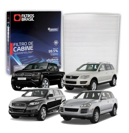 Filtro Cabine Ar Condicionado para Audi Q7 FS Q7 FSI TFSI Porsche Cayenne Amarok Touareg