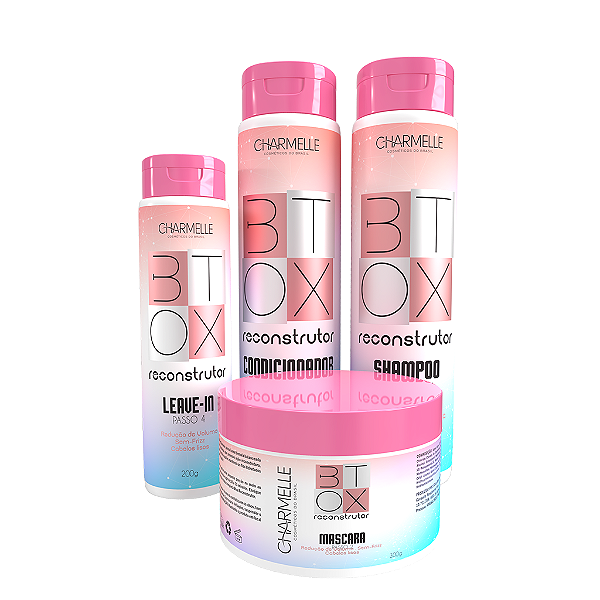 Kit Btox Reconstrutor - Charmelle Cosméticos