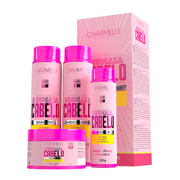 Kit Desmaia Cabelo - Charmelle Cosméticos
