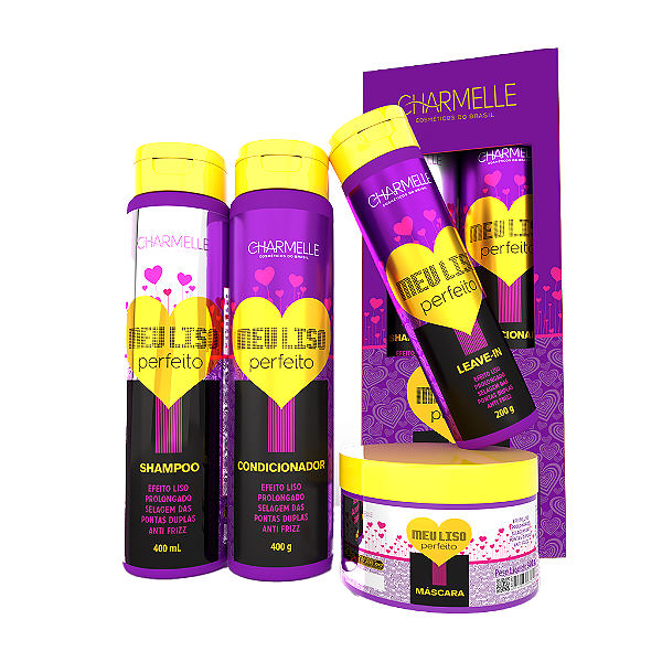 Kit Meu Liso Perfeito - Charmelle Cosméticos