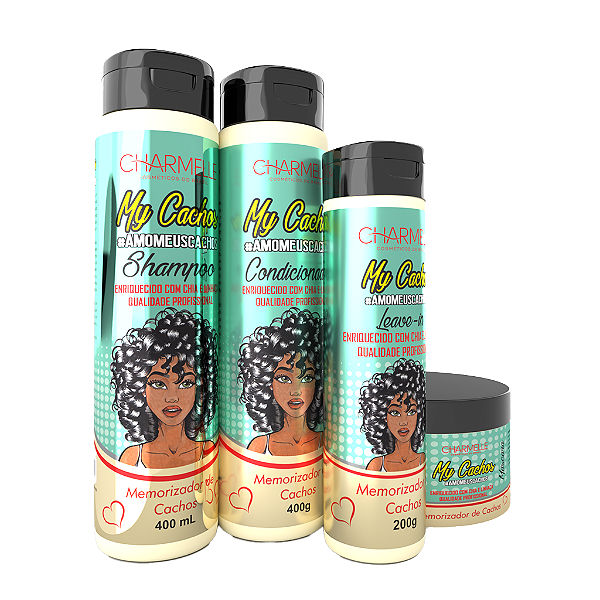 Kit Capilar My Cachos - Charmelle Cosméticos