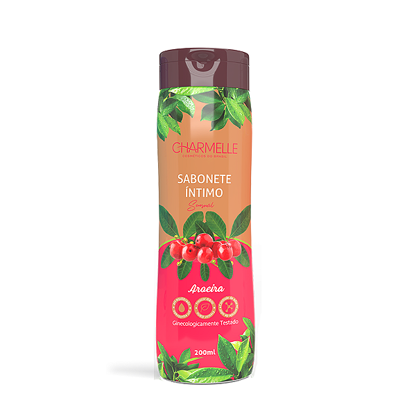 Sabonete Íntimo Aroeira 200 ml - Charmelle Cosméticos