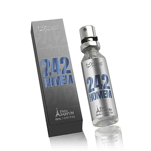242 Homem Parfum 15ml - Suave Fragrance
