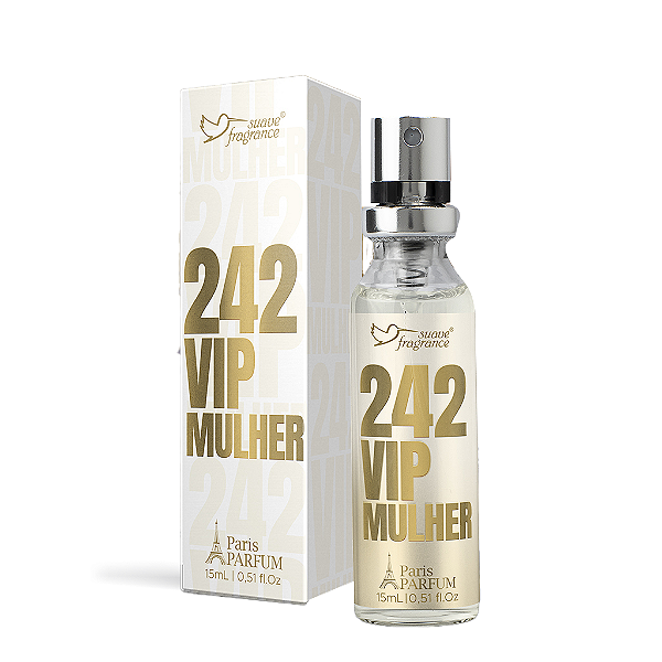 242 Vip Mulher Parfum 15ml - Suave Fragrance