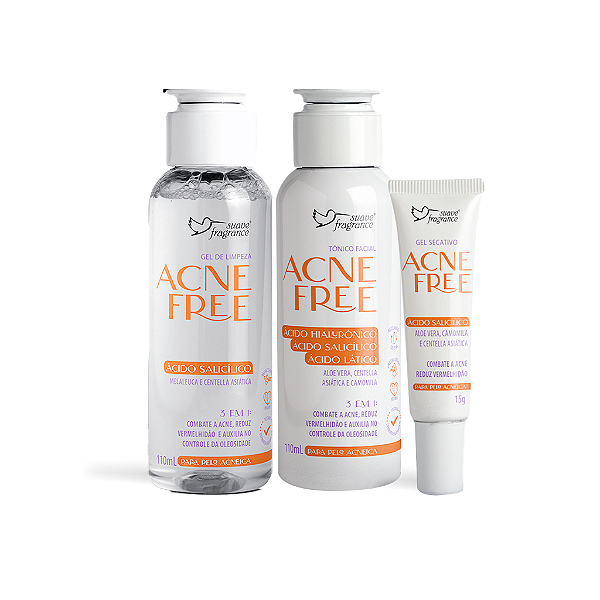 Kit Acne Free - Suave Fragrance