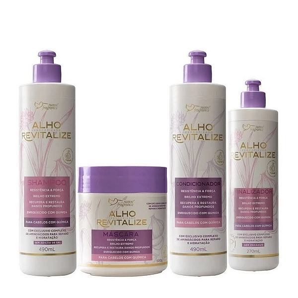 Kit Alho Desodorizado Revitalize - Suave Fragrance