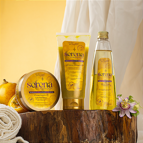Kit Serena Maracujá Hidratante - Suave Fragrance