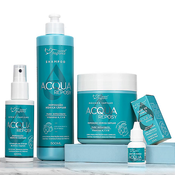 Kit Capilar Acqua Reposy - Suave Fragrance