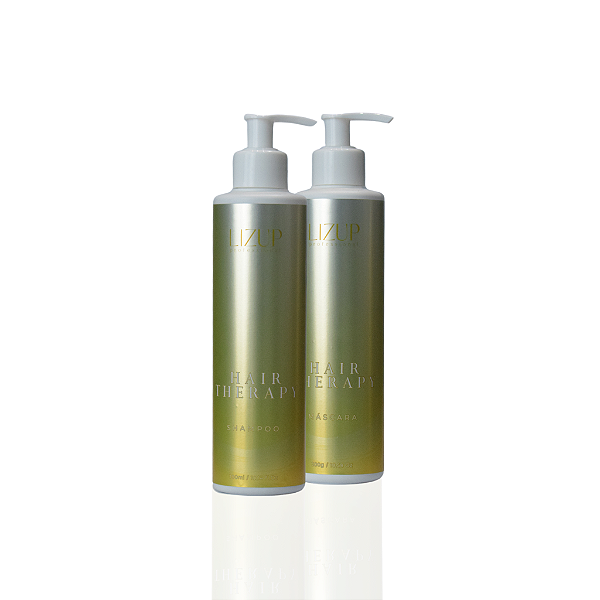 Kit Hair Therapy - Shampoo e Condicionador 300ml para Cabelos Ressecados - LizUp