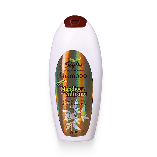 Shampoo Mandioca com Silicone 490ml - Stylus Cosméticos