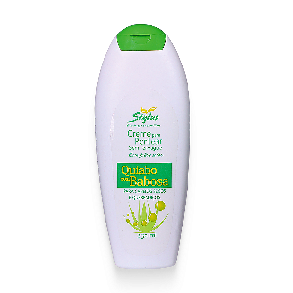 Creme para Pentear Quiabo com Babosa 230ml - Stylus Cosméticos