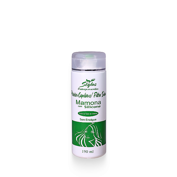 Protetor Capilar Mamona com Silicone 190ml - Stylus Cosméticos