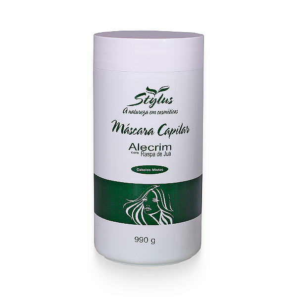 Máscara Capilar Alecrim com Raspa de Juá 990g - Stylus Cosméticos