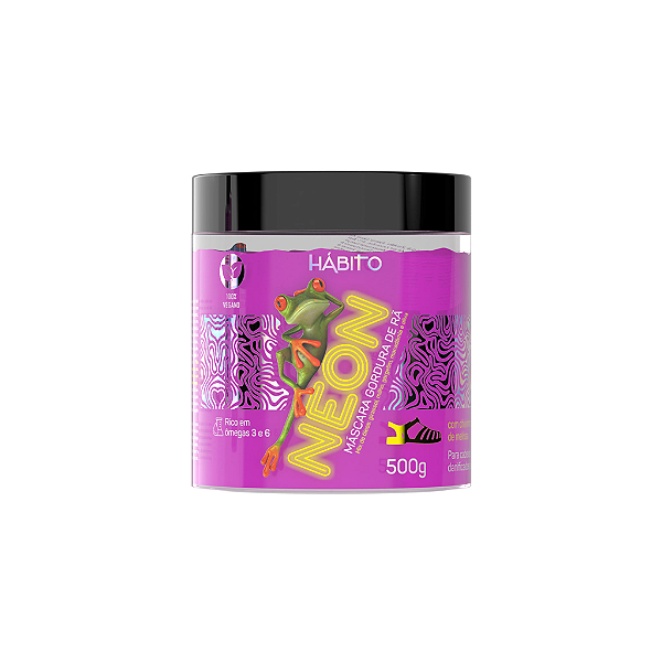 Máscara Gordura de Rã Neon - Hábito Cosméticos