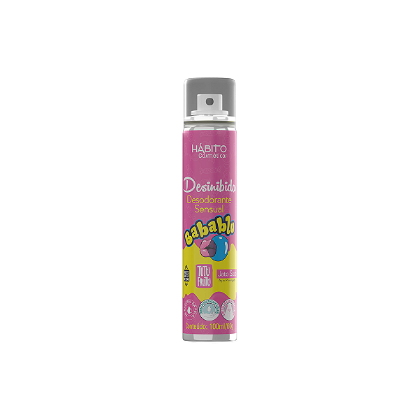 Desodorante Desinibida Babablu Tutti Frutti - Hábito Cosméticos