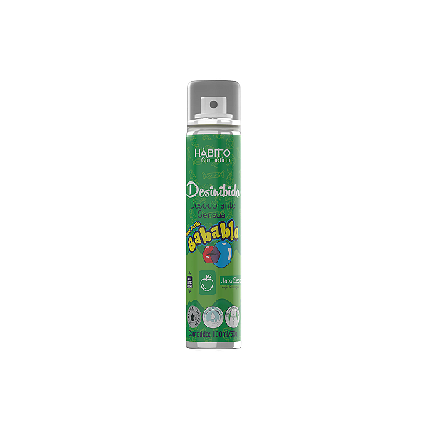 Desodorante Desinibida Babablu Maçã Verde - Hábito Cosméticos
