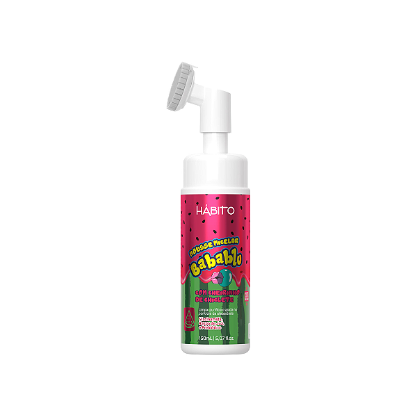 Mousse Facial Babablu Melancia - Hábito Cosméticos