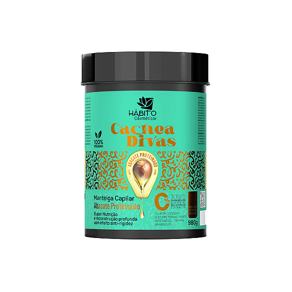 Manteiga CacheaDivas 980g - Hábito Cosméticos