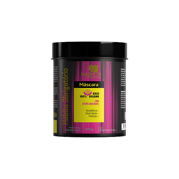 Máscara Hábito Obrigatório - Hábito Cosméticos