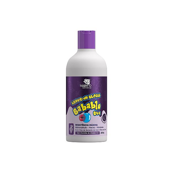 Leave-In Babablu Uva - Hábito Cosméticos
