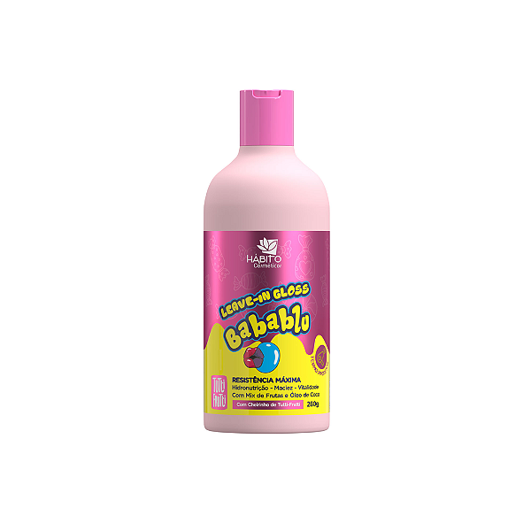 Leave-In Babablu Tutti-frutti - Hábito Cosméticos