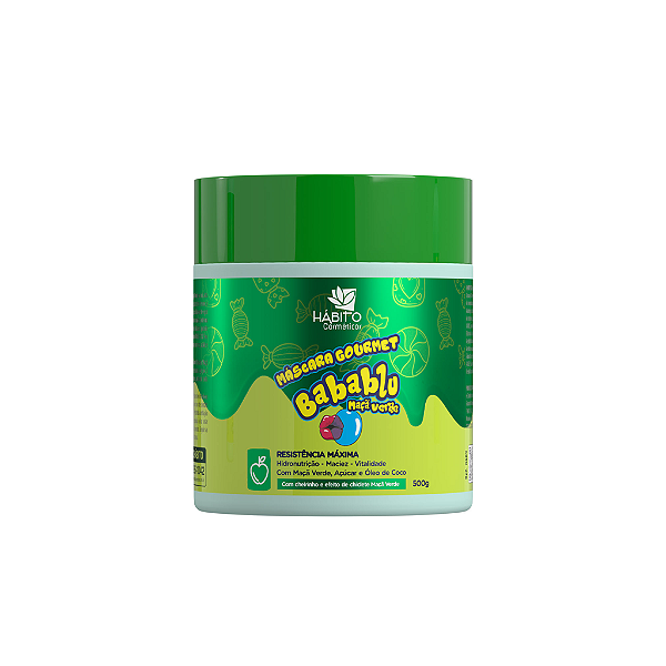Máscara Babablu Maçã Verde - Hábito Cosméticos