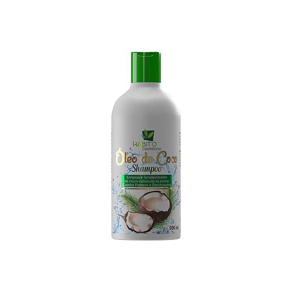 Shampoo Óleo de Coco - Hábito Cosméticos