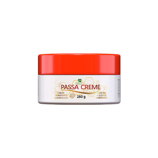 Creme Hidratante Passa Creme 280g - Hábito Cosméticos