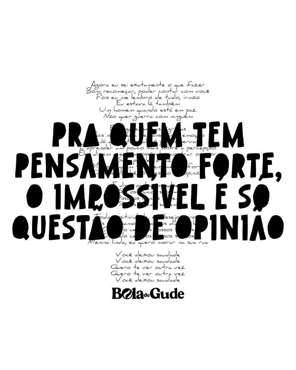 Pensamento Forte (Letra)